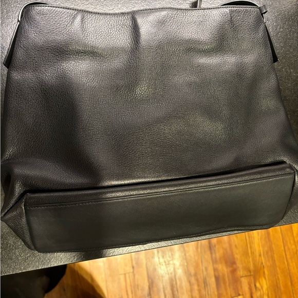 VINCE Modern V Stamped Python Medium Hobo - Picture 14 of 16